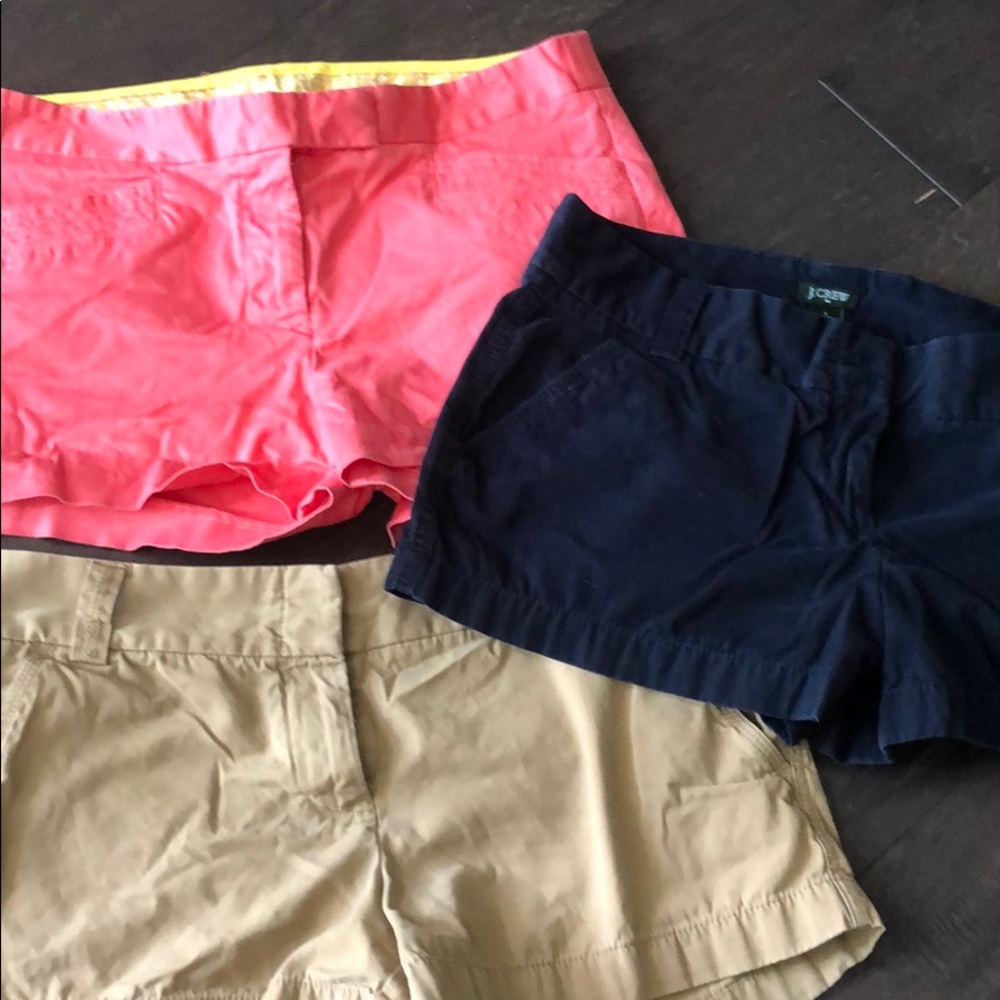 J Crew city Fit shorts size 6